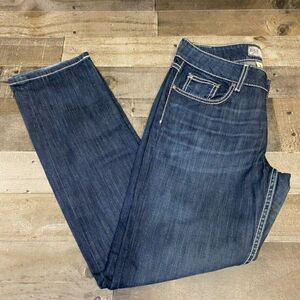 Buffalo David Bitton Evan Basic Slim Straight Blue Jeans Mens 34x32 (34x31.5)